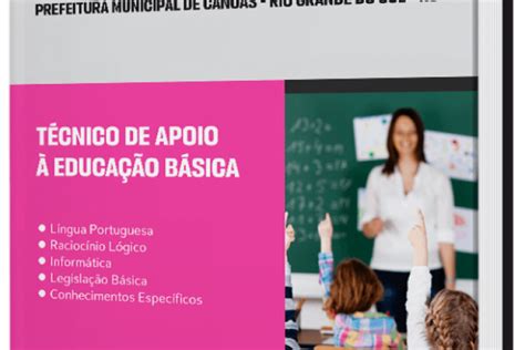 Apostila Prefeitura De Canoas Rs T Cnico De Apoio Educa O