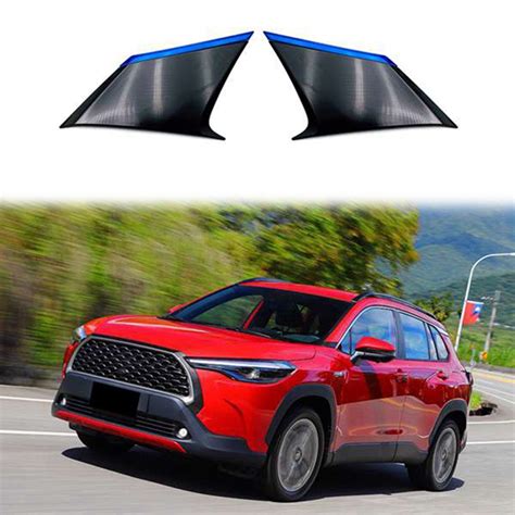 Car C Pillar Rear Side Window Quarter Panel Cover Trim Garnish For