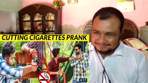 Cutting People S Cigarettes Prank Pakistani React Vella Reaction