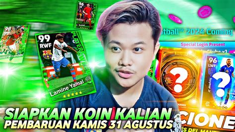 EVENT POTW TERAKHIR DI EFOOTBALL 2023 MOBILE PEMBARUAN KAMIS 31