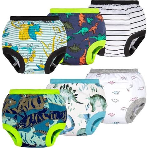 Packs De Culottes D Apprentissage De La Propret En Coton Rembourr Es