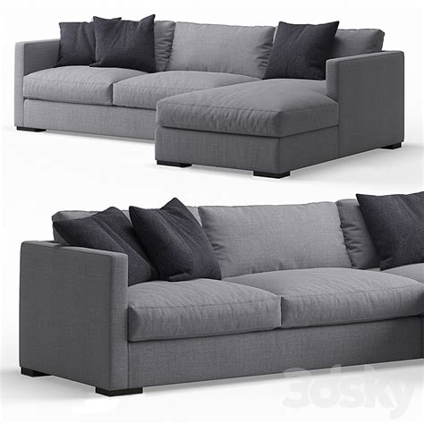 Belmon Corner Sofa By Meridiani Sofa 3D Model