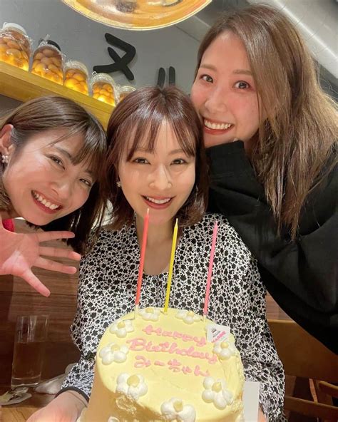 古川真奈美さんのインスタグラム写真 古川真奈美instagram「 みーちゃんのお誕生日会🎂 ハプニングだらけで色々とやらかして