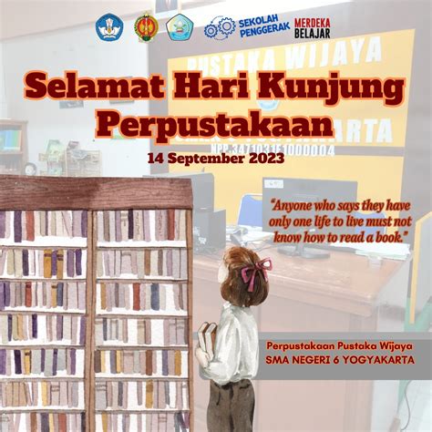 Sman Yogyakarta Hari Kunjung Perpustakaan Tanggal September