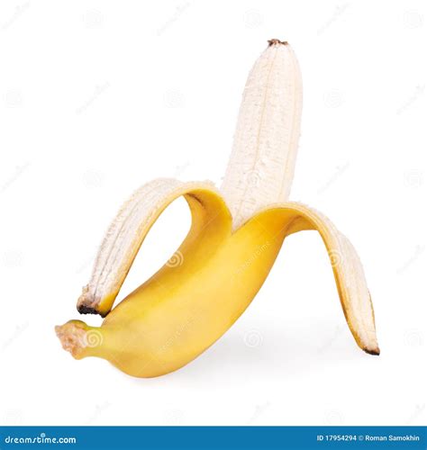 Open Banana Stock Photo Image Of Freshness Juicy Full 17954294