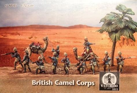 British Colonial Camel Corps 11 Figure And 2 Camels Waterloo 1815 Ap105