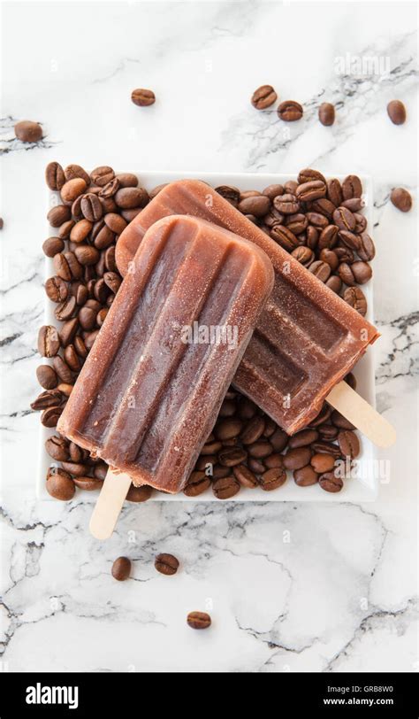 Ice Cream Popsicles Stock Photo - Alamy