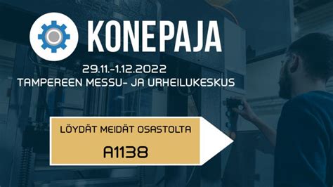 Konepaja Messuilla Esittelyss Tarkmetin Akkumagneettinostin