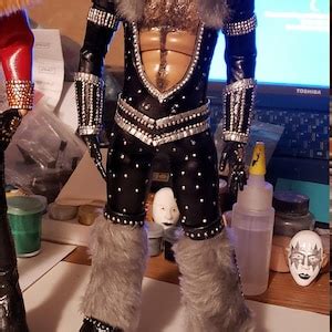 KISS Eric Carr The Fox Miniature Creatures Of The Night Custom 12 Inch