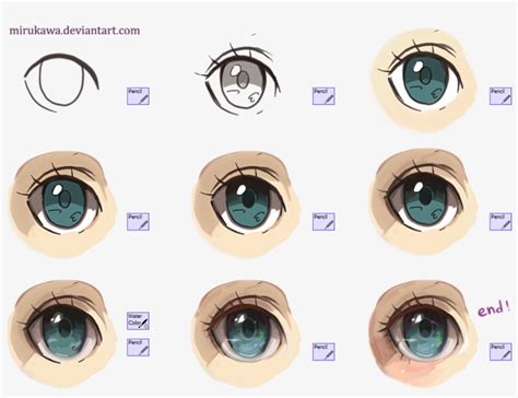 Anime Girl Eyes Tutorial