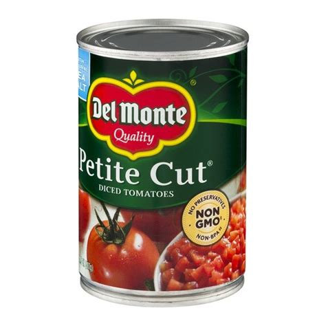 Del Monte Petite Cut Diced Tomatoes Oz Instacart