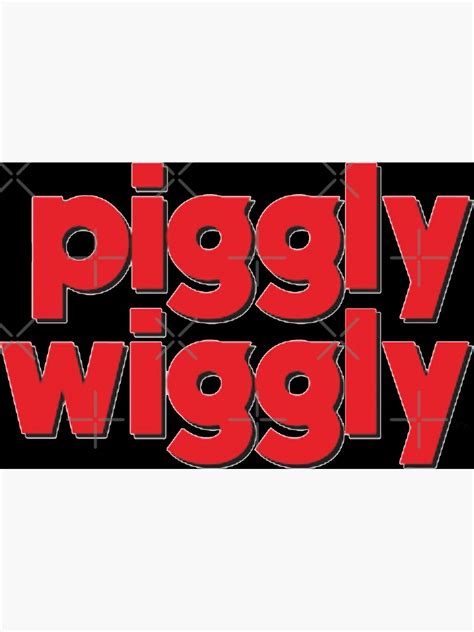 "Vintage Piggly Wiggly Logo" Poster for Sale by 1991vintage | Redbubble