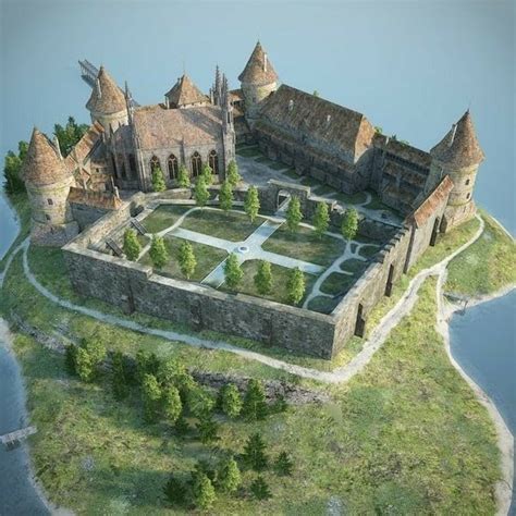 Pin By Gabriel Lacam On Visitedplaces Castle Plans Castle Layout