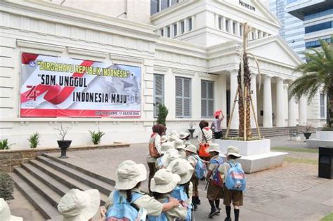 Tanamkan Cinta Tanah Air 1 000 Siswa PAUD Diajak Kunjungi Museum