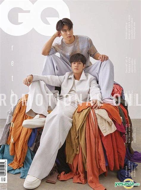 Yesasia Thai Magazine Gq Thailand March Ohm Nanon Photo