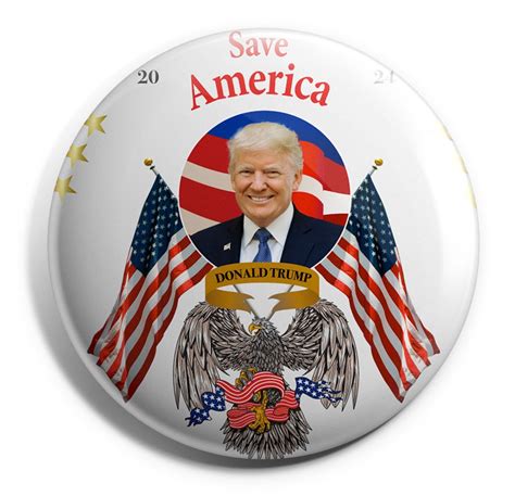 Save America Donald Trump 2024 Campaign Button Dt 24 22