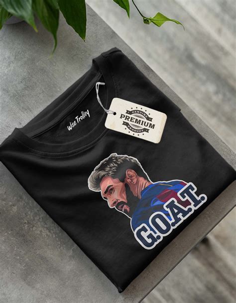 Greatest Of All Time Goat T Shirt Messi G O A T For Messi Fans