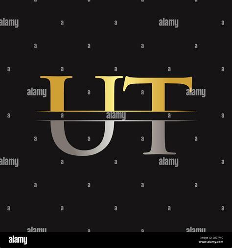 Initial Letter Ut Logo Design Vector Template Ut Letter Logo Design