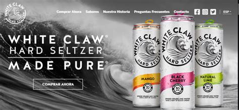 White Claw Lanzamiento De Productos Salva Corts Ies Ángel Ganivet