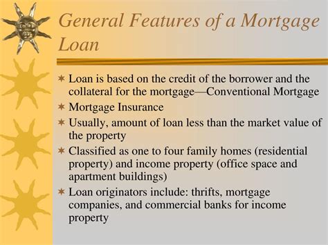 Ppt Mortgage Loans Powerpoint Presentation Free Download Id4978636