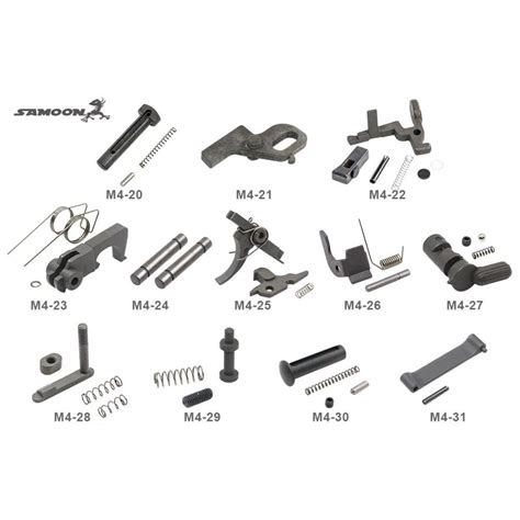 M4 Parts Inside Lower Receiver