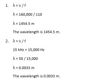 Wavelength Formula & Calculation | How to Find Wavelength - Lesson ...