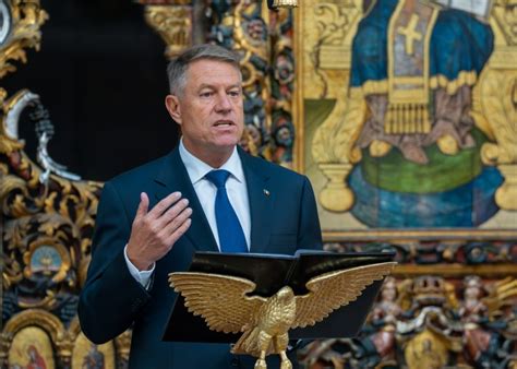 Scrisoare De Felicitare Adresat De Klaus Iohannis Lui Volod M R