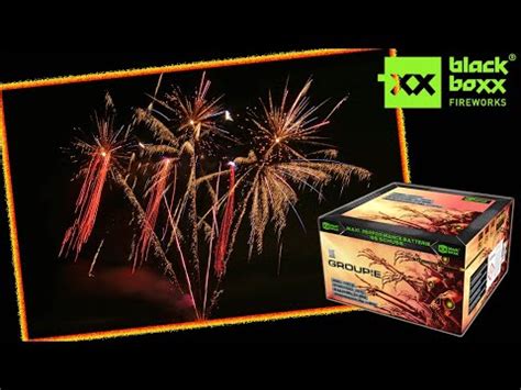 Blackboxx Fireworks Groupie Sehr schöner 65 Schuss Fächerverbund im