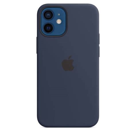 Apple Iphone 12 Mini Silicone Case With Magsafe Deep Navy Szakcs