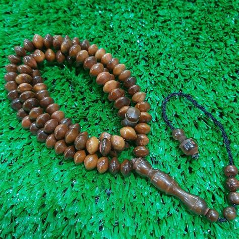 Jual Kalung Tasbih Kayu Kaokka Kaukah Pukah Fukoha Bulat Ufo Bulir 99