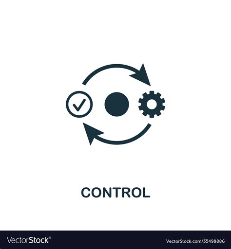 Control Icon Premium Style Design From Business Vector Image