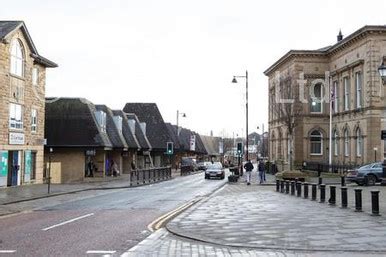 38869800-Batley town centre, quiet during Covid 19 lockdown - National ...