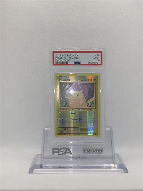 Pok Mon Xy Evolutions Pikachu R Impression Originale Holo