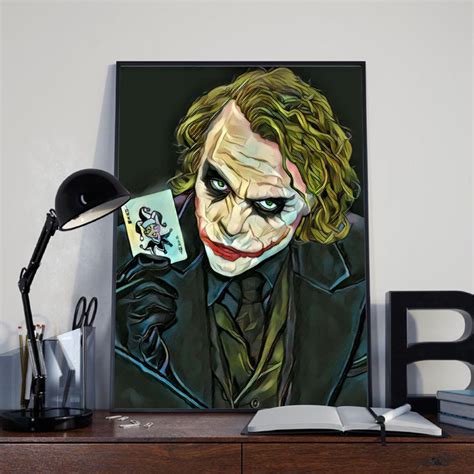 Heath Ledger Joker Poster