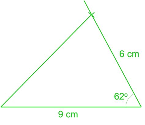 Constructing Triangles Edexcel Igcse Maths Revision Notes 2022