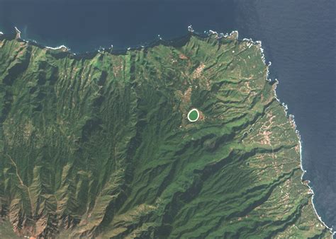 La Palma Aerial Map: Canary Islands, Spain, Satellite Image, Satellite