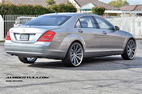 2007 Mercedes Benz S550 Gianelle Santo 2ss 22 Inch Wheels Gallery Audiocityusa