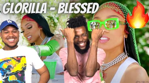 🔥too Hard Glorilla Blessed Official Music Video Reaction Youtube