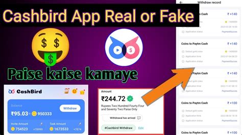 Cashbird App Real Or Fake Earn Money From Cashbird App Refer Code