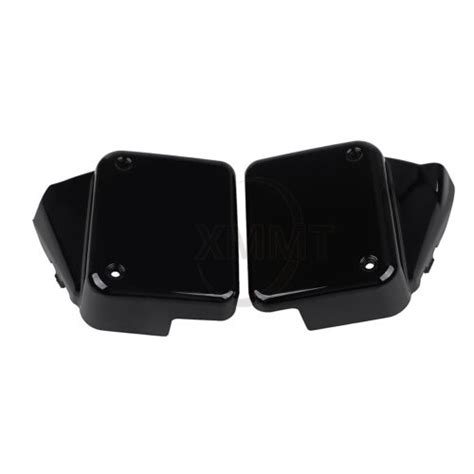 L R Battery Side Covers For Honda Shadow Spirit Vt Dc Black