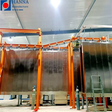 Automatic Powder Spraying Line With Washing Pretreatment China