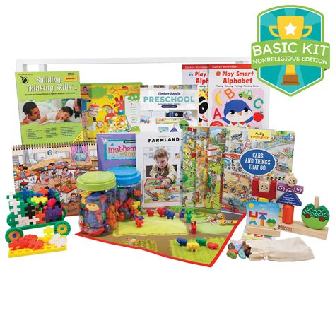 Nonreligious 2024 Preschool Curriculum Kit