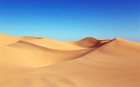 Desert Sand Dunes Traces Wallpaper 3840x2400