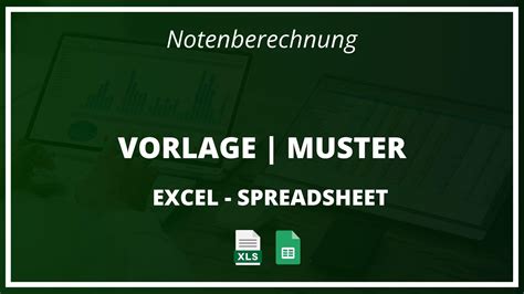 Notenberechnung Excel Vorlage Muster