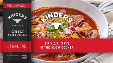 Texas Red Chili Seasoning Mix - Kinders