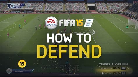 Fifa 15 Tutorial How To Defend Youtube