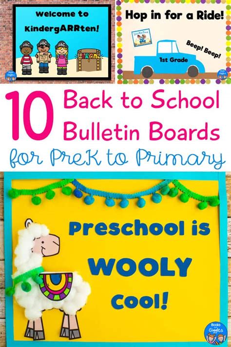 Back to School Bulletin Boards: 10 New Ideas for Preschool to Elementary