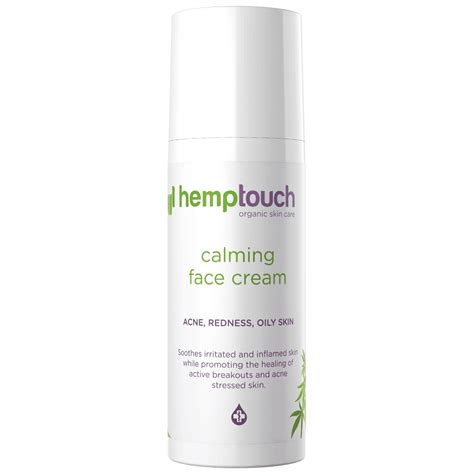 Hemptouch crème de visage apaisante avec CBD 50ml CBDSense fr