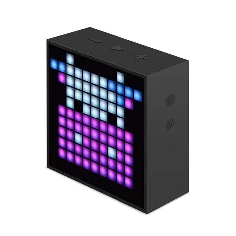 Divoom Timebox Mini Portable Sleep-aid Smart Alarm Clock with APP programmable Pixel LED ...