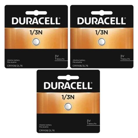 Duracell Dl N Cr N V Lithium Battery Pack Packaging May Vary